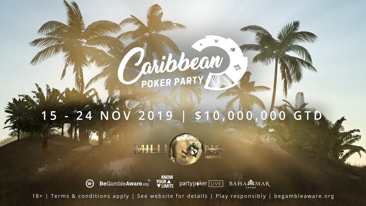 В ноябре пройдет Caribbean Poker Party 2019